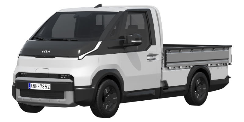 KIA PV5 Chassis OpenBed 2026 3D Model
