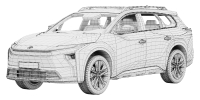Photo 14 - Toyota bZ Woodland 2026 3D Model