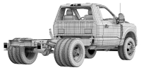 Photo Ford F-550 Super Duty Chassis Regular Cab 2026 3D Model 17