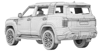 Photo 16 - Mitsubishi Pajero 2026 3D Model