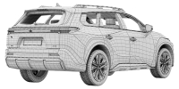 Photo 17 - Toyota bZ Woodland 2026 3D Model