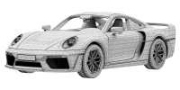Photo 14 - Gemballa Marsien 3D Model
