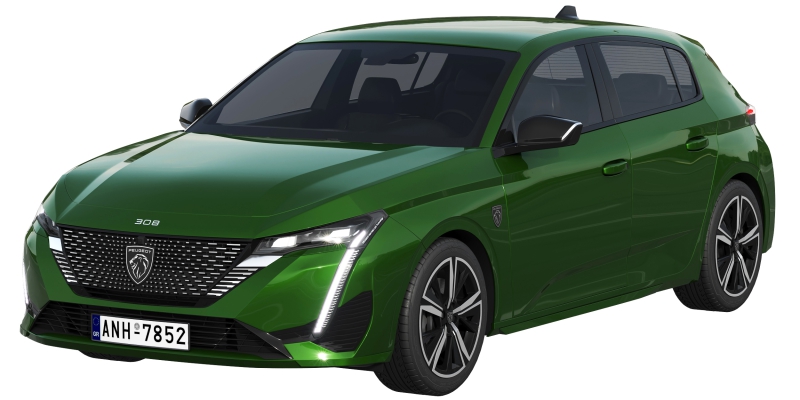 Photo Peugeot 308 hybrid 2022