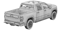 Photo 17 - GMC Sierra 1500 Denali 2027 3D Model