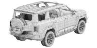 Photo 17 - BYD Fang Cheng Bao Leopard 8 3D Model