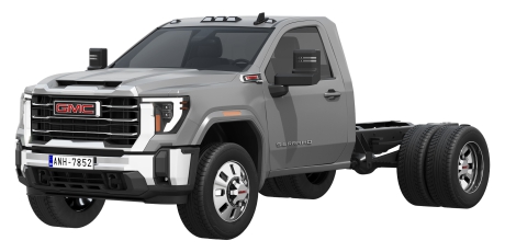 GMC Sierra 3500 HD Chassis Regular Cab SLE 2026 3D Model