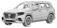 Photo 14 - Mercedes-Benz GLS63 AMG 2027 3D Model