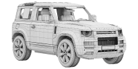 Photo 14 - Land Rover Defender 90 Vertex 2027 3D Model