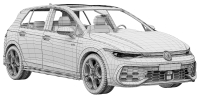 Photo Volkswagen Golf GTI 2024 17