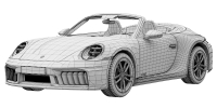 Photo Porsche 911 Carrera GTS Cabriolet 2025 23