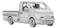 Photo 13 - KIA PV5 Chassis OpenBed 2026 3D Model