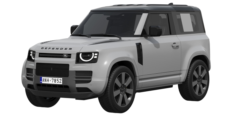 Land Rover Defender 90 Vertex 2027 3D Model