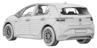 Photo 14 - Volkswagen ID3 GTI 2027 3D Model