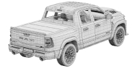 Photo 17 - RAM 1500 Rumble Bee SRT 2027 3D Model