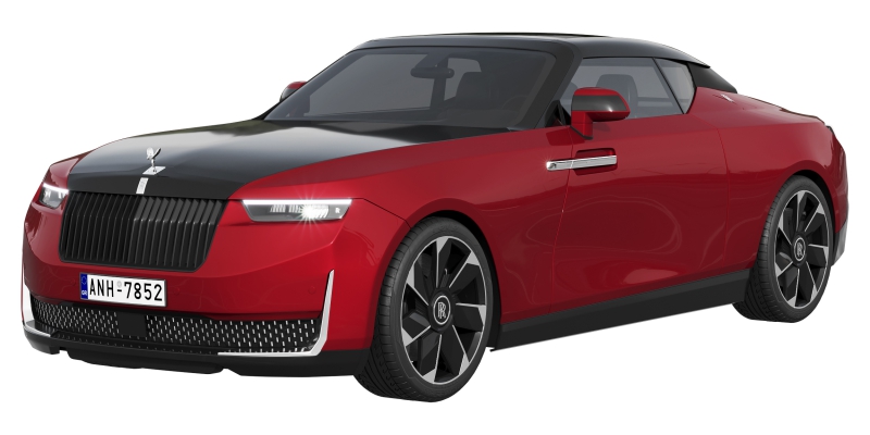 Photo Rolls-Royce Droptail La Rose Noire