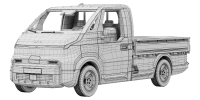 Photo 14 - KIA PV5 Chassis OpenBed 2026 3D Model