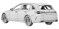 Photo 16 - Mercedes-Benz C-Class Estate AMG-Line 2027 3D Model