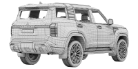 Photo 15 - Mitsubishi Pajero 2026 3D Model