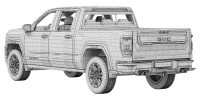 Photo 15 - GMC Sierra 1500 Elevation 2027 3D Model