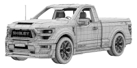 Photo 14 - Shelby F-150 Super Snake Sport 2026 3D Model