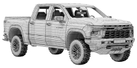 Photo 14 - Chevrolet Silverado 1500 ZR2 2027 3D Model