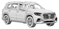 Photo 13 - Mercedes-Benz GLS63 AMG 2027 3D Model