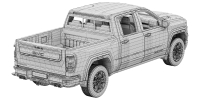 Photo 17 - GMC Sierra 1500 Elevation 2027 3D Model
