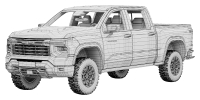 Photo 13 - Chevrolet Silverado 1500 TrailBoss 2027 3D Model