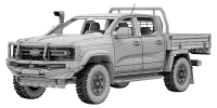 Photo 13 - Ford Ranger Super Duty Pickup 2026 3D Model