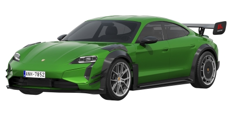 Porsche Taycan Turbo GT Manthey Kit 2027 3D Model