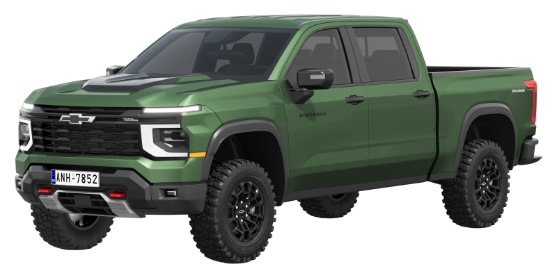 Chevrolet Silverado 1500 TrailBoss 2027 3D Model