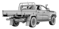 Photo 15 - Ford Ranger Super Duty Pickup 2026 3D Model