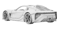 Photo 15 - Lexus LFA 2026 3D Model