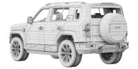 Photo 15 - BYD Fang Cheng Bao Leopard 5 2025 3D Model