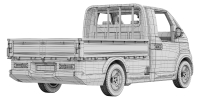 Photo 15 - KIA PV5 Chassis OpenBed 2026 3D Model