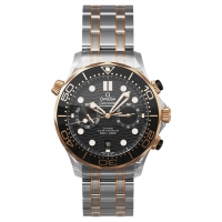 Photo Omega Seamaster Diver 300M 44mm gold on steel 3