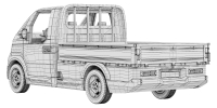 Photo 16 - KIA PV5 Chassis OpenBed 2026 3D Model