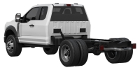 Photo Ford F-550 Super Duty Chassis Super Cab 2026 3D Model 3