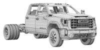 Photo 13 - GMC Sierra 3500 HD Chassis Crew Cab SLE 2026 3D Model
