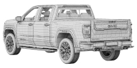 Photo 15 - GMC Sierra 1500 Denali 2027 3D Model