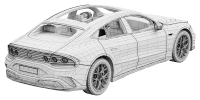 Photo 17 - Mercedes-Benz AMG GT 63 4-door Coupe 2027 3D Model