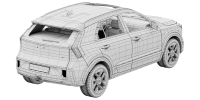 Photo 17 - Kia Niro 2027 3D Model