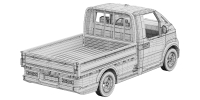 Photo 17 - KIA PV5 Chassis OpenBed 2026 3D Model