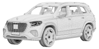 Photo 13 - Mercedes-Maybach GLS 680 2027 3D Model