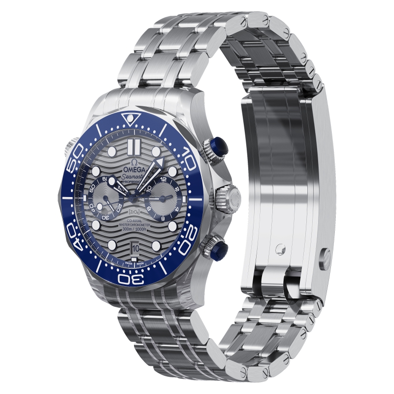 Photo Omega Seamaster Diver 300M 44mm blue