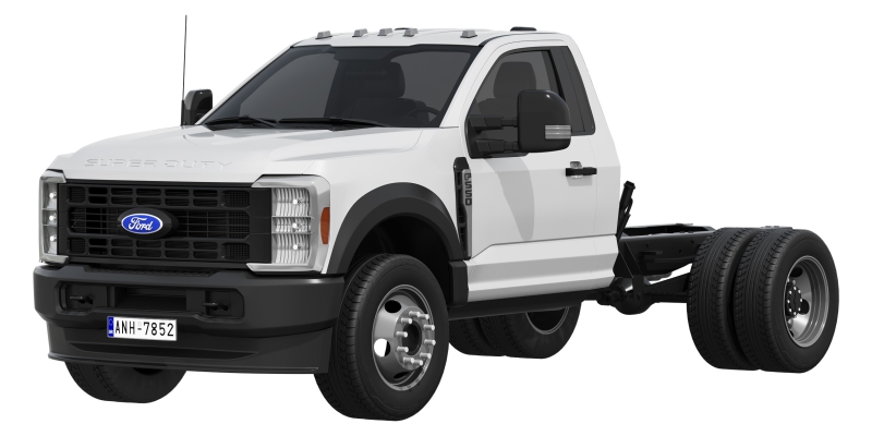 Photo Ford F-550 Super Duty Chassis Regular Cab 2026 3D Model