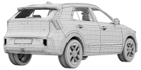 Photo 16 - Kia Niro 2027 3D Model