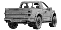 Photo Ford F-150 Raptor Regular cab 2022 16