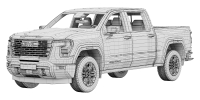 Photo 13 - GMC Sierra 1500 Elevation 2027 3D Model