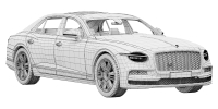 Photo 14 - Bentley Flying Spur Azur 2027 3D Model
